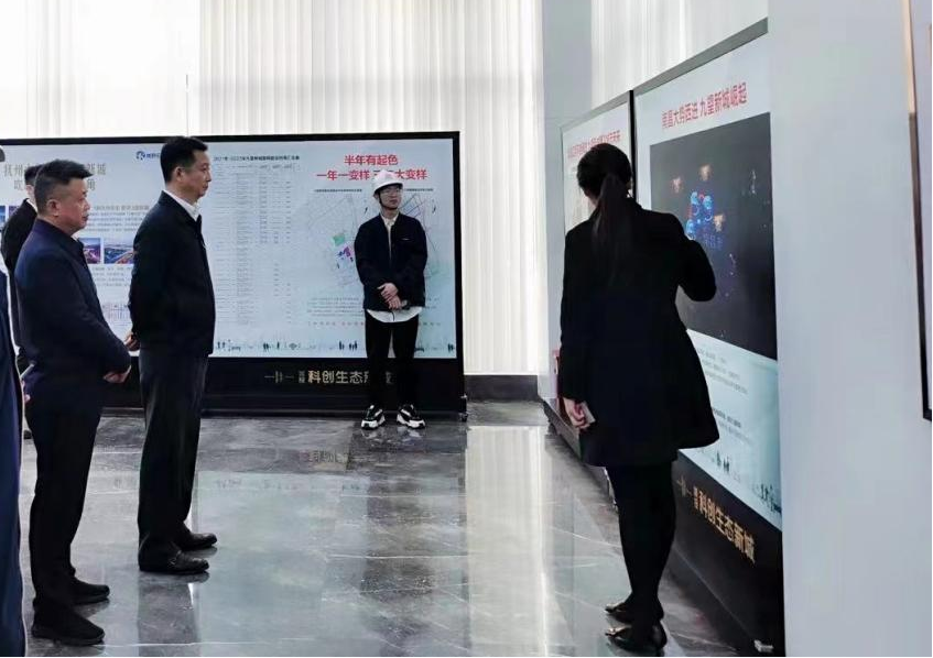 南昌市委常委、副市長肖云一行調(diào)研城投科創(chuàng)生態(tài)新城項(xiàng)目